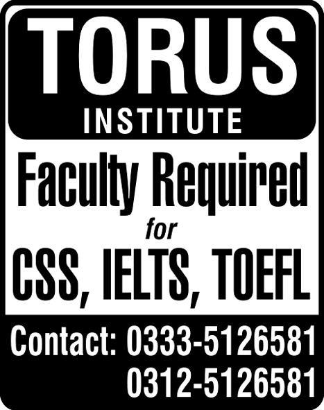TORUS Institute Required Faculty