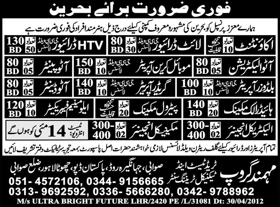 Construction and Engineering Jobs in Bahrain