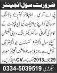 Civil Engineering Jobs in Islamabad 2013 June Consultant at PARC Employees Cooperative Housing Society