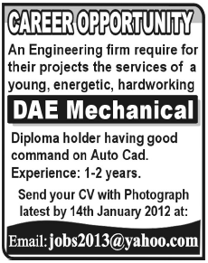 An Engineering Firm Required Staff