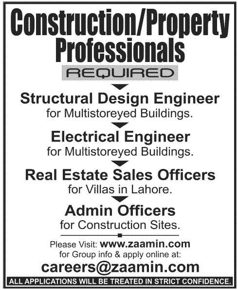 Construction Staff Required