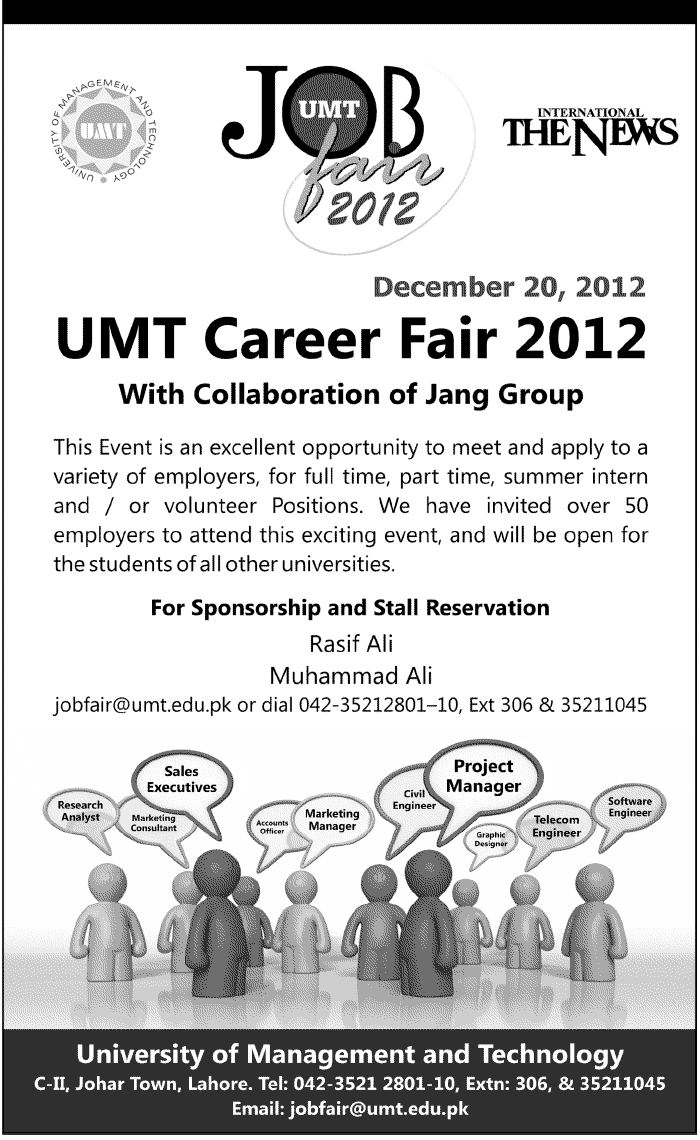 UMT Job & Career Fair 2012