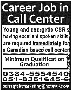 CSRs Required for a Call Center