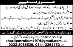 Private Company Jobs in Karachi October 2017 November Clerks, Driver, Secretary & Peon Latest