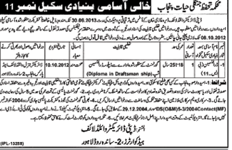 Wildlife Protection Department Punjab Requires a Draftsman (Government Job)