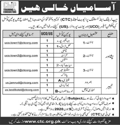 Chip Training and Consulting KPK Jobs June 2020 CTC Union Council Communication Officer & Unit Supervisor Latest