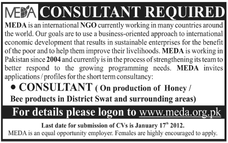 MEDA Required Consultant
