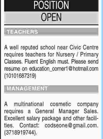 Misc. Jobs in Dawn Classified