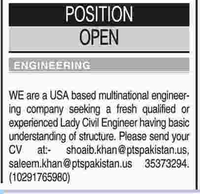 Misc. Jobs in Dawn Classified 1