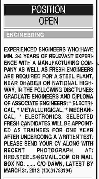 Misc. Jobs in Dawn Classified