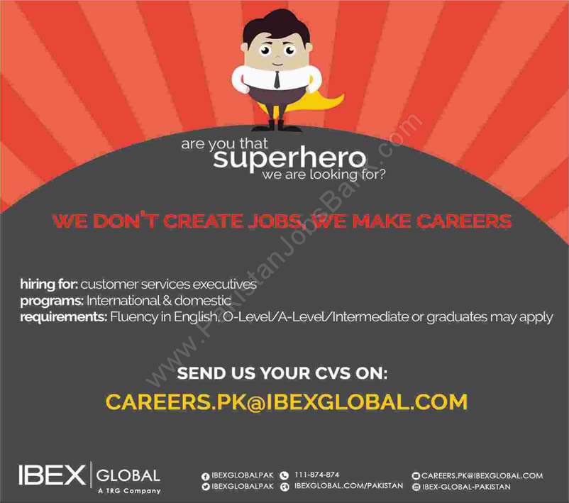 IBEX Global Karachi Jobs 2015 November Customer Services Executives Latest