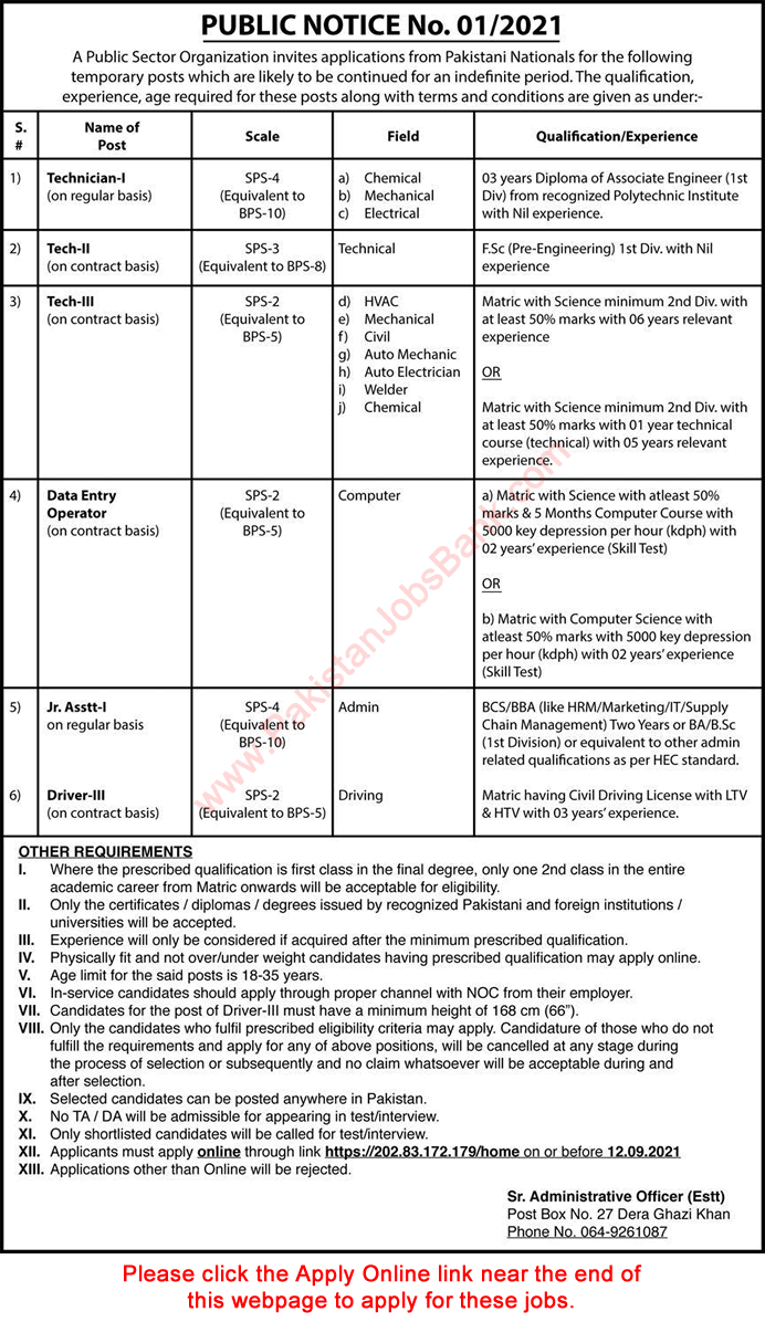 https://202.83.172.179/home Jobs August 2021 Apply Online PAEC Public Sector Organization Technicians & Others Latest