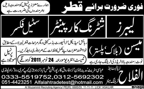 Jobs in Qatar