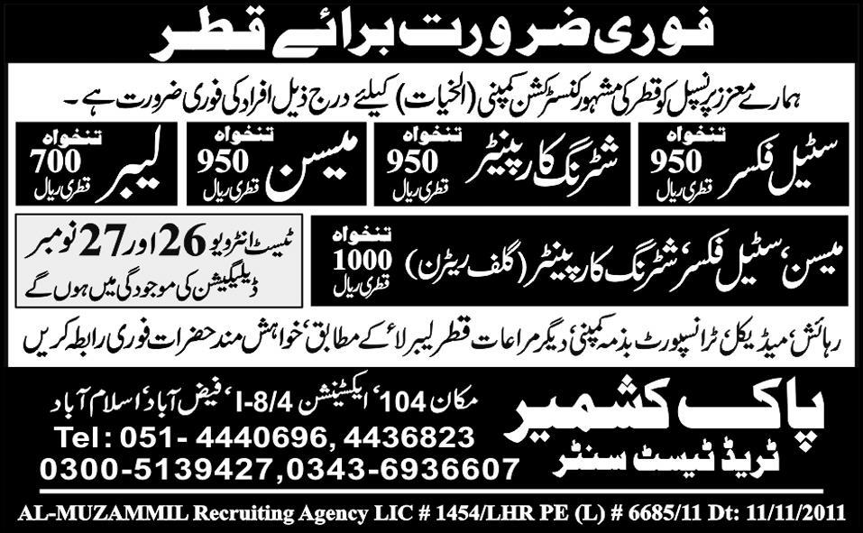 Jobs in Qatar