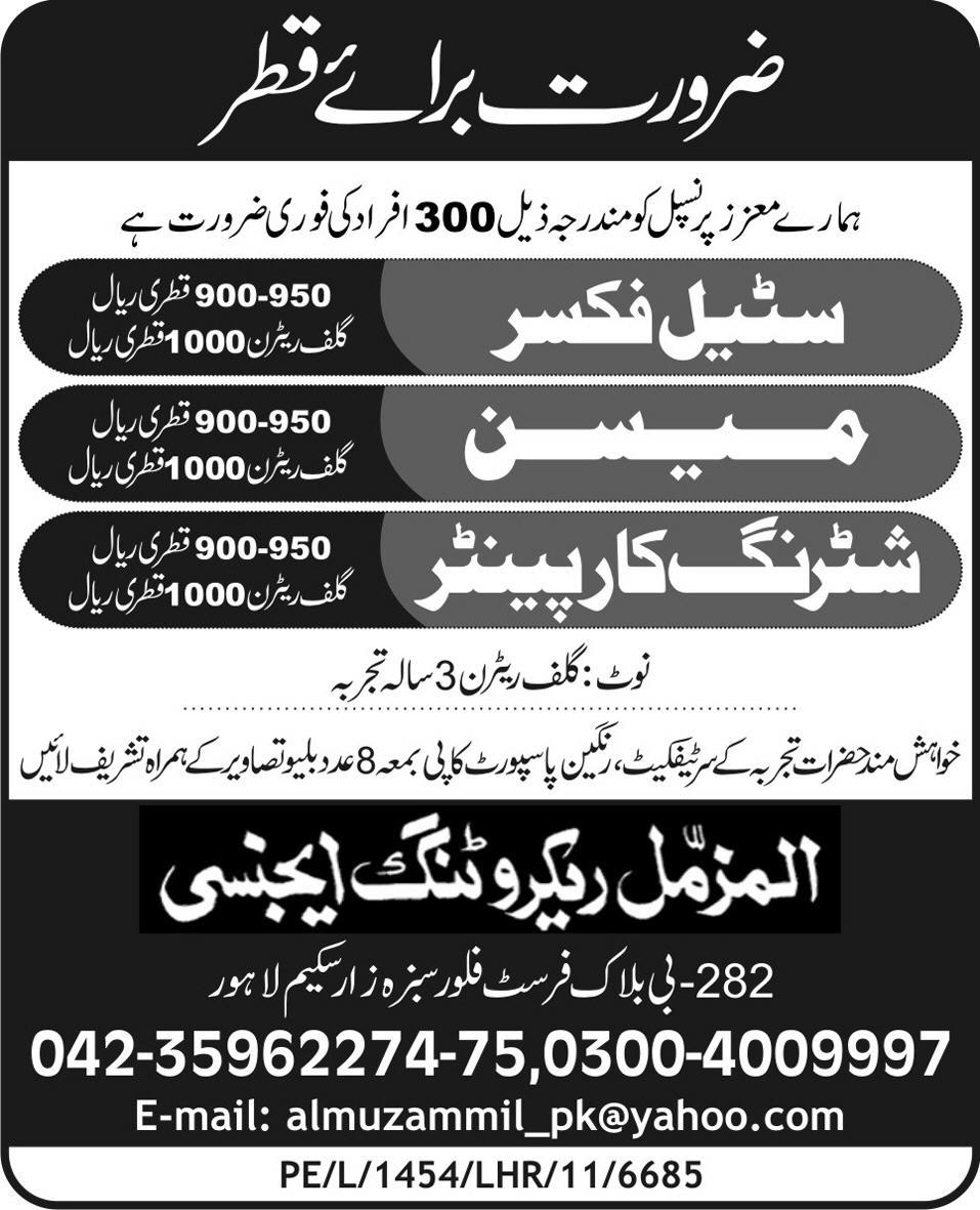 Jobs in Qatar