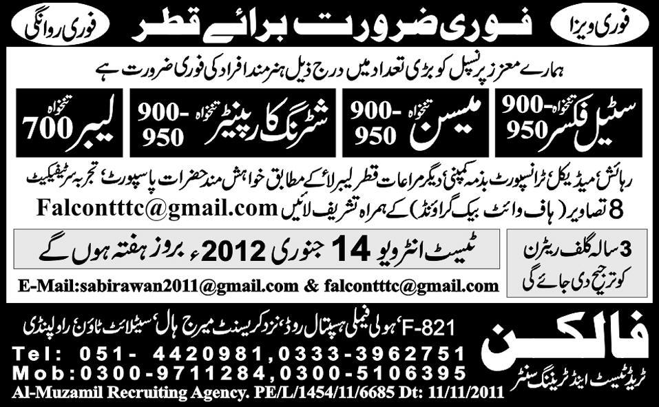 Jobs in Qatar