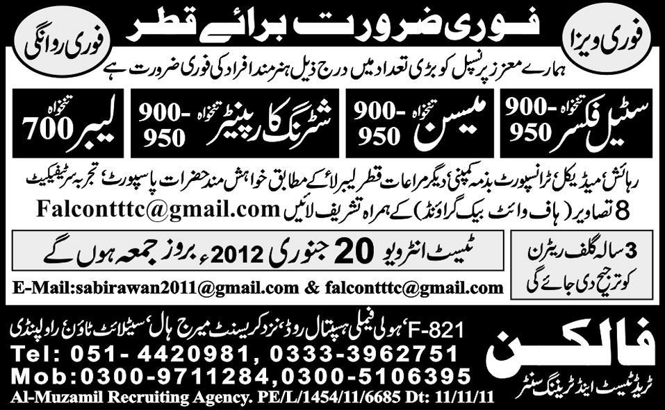 Jobs in Qatar