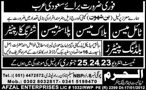 Saudi Arabia Jobs