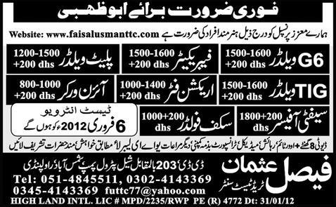 Abu Dhabi Jobs