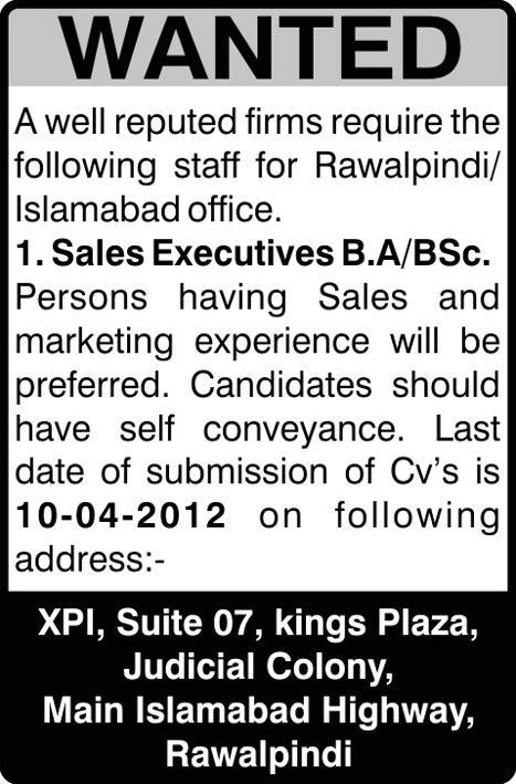 Sales Executive Jobs