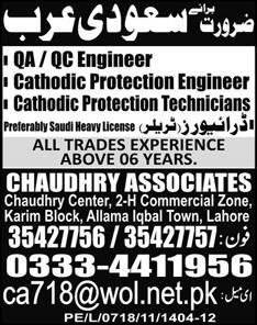 Engineers and Technicians Jobs