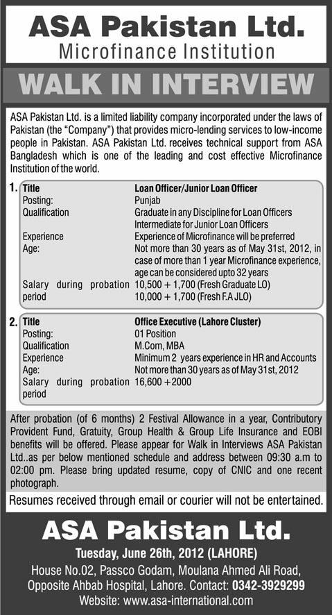 Microfinance Institution Requires Management Staff