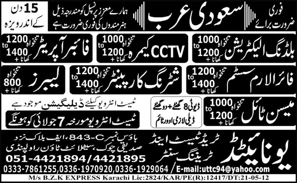 CCTV Camera Technician and Fire Alarm System Technician Jobs