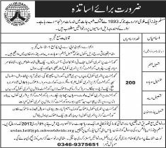 Muslim Hands Pakistan Jobs 2017 February for Teachers NGO Latest