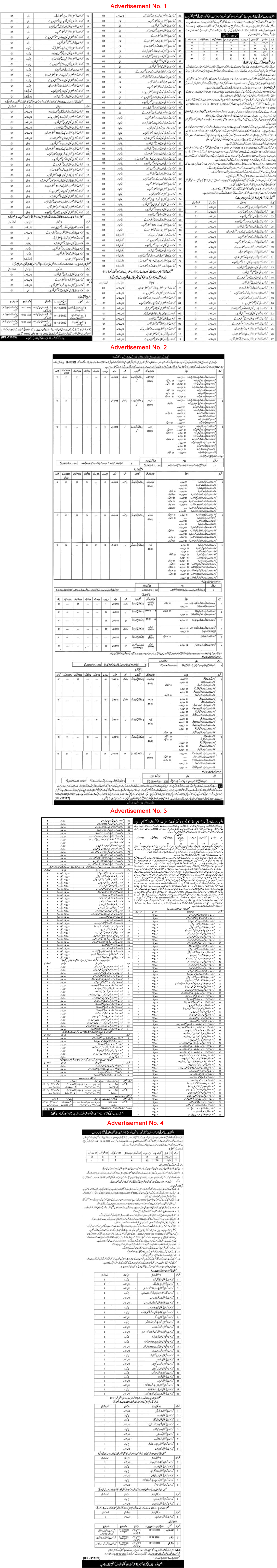 Education Department Punjab Jobs November 2022 District Education Authority Naib Qasid & Others Latest