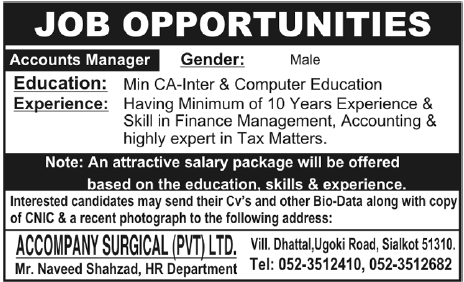 Job Opportunities