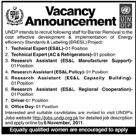 UNDP Jobs