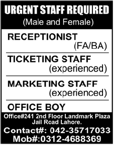 Jobs in Lahore