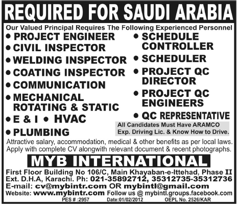 Saudi Arabia Jobs