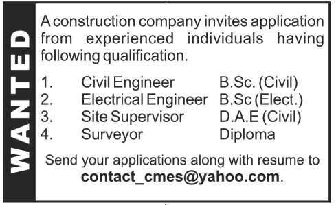 Construction Company Jobs