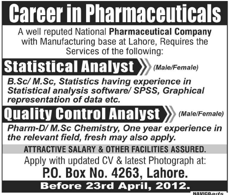 Pharmaceuticals Jobs