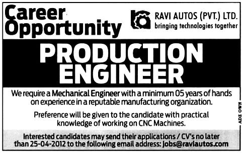 Ravi Autos Pvt Ltd Jobs