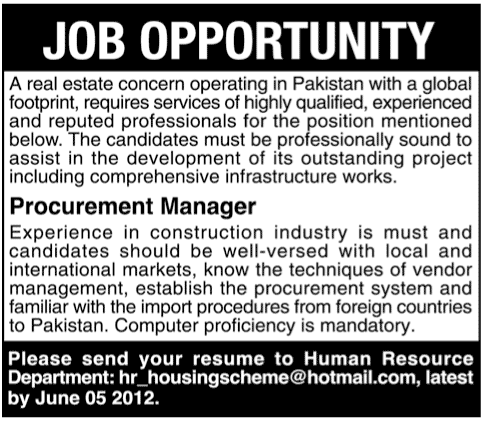 Manager Required at Public Sector Organization