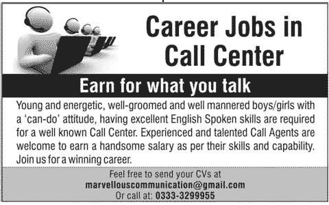 Call Centre Job
