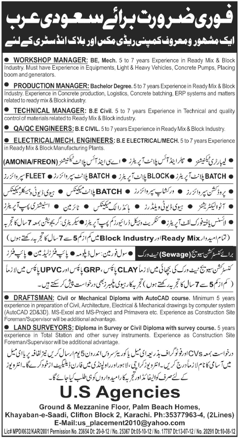 Jobs in Saudi Arabia