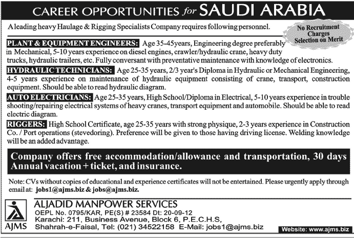 Career Opportunities in Saudi Arabia