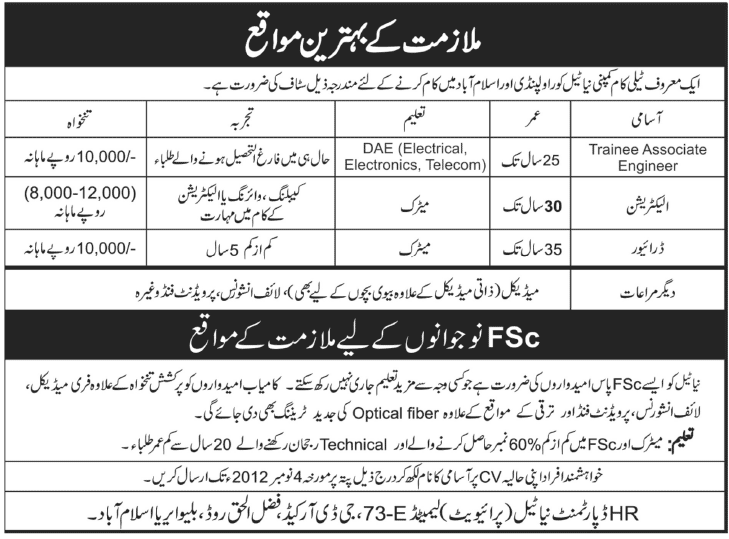 Jobs in NAYA TEL