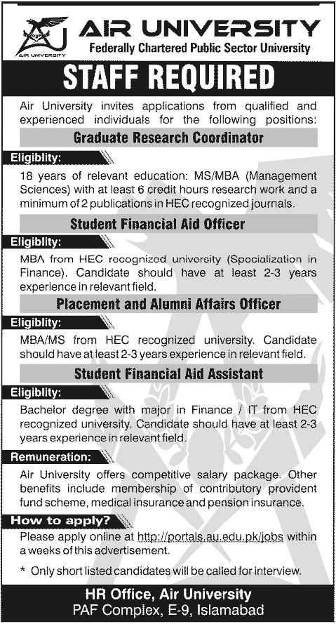 Air University Jobs 2013