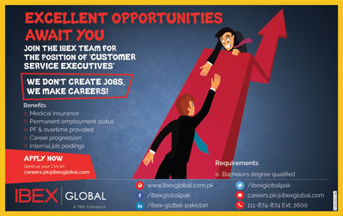 IBEX Global Karachi Jobs 2016 March Customer Service Executive TRG Latest