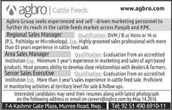Sales Executive / Manager Jobs in Pakistan May 2016 at Agbro Group Latest