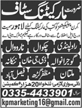 Kiran Publications Pakistan Jobs 2017 August for Marketing Staff Latest