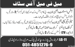 Metro Homes Rawalpindi Jobs 2017 November Sales Executive, Office Assistant, Driver & Graphic Designer Latest