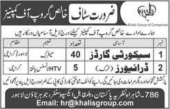 Khalis Group Pakistan Jobs 2017 December Karachi / Lahore Security Guards & Drivers Latest