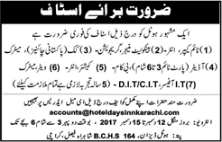 Hotel Jobs in Karachi December 2017 Waiter, Cook, Cashier & Others Latest