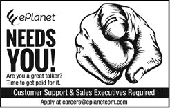 ePlanet Communications Karachi Jobs December 2017 / 2018 Customer Support & Sales Executives Latest