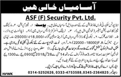 ASF Foundation Karachi Jobs 2018 May Lady Searcher, Training Instructors & Others Latest